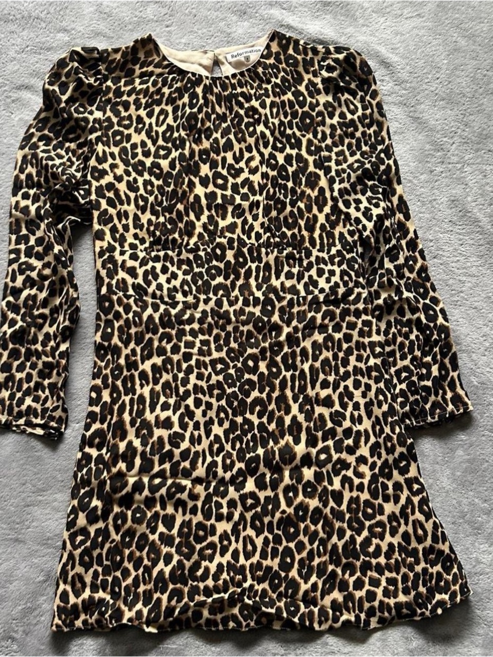 Reformation Laken Dress in Leo - Picture 2 of 5